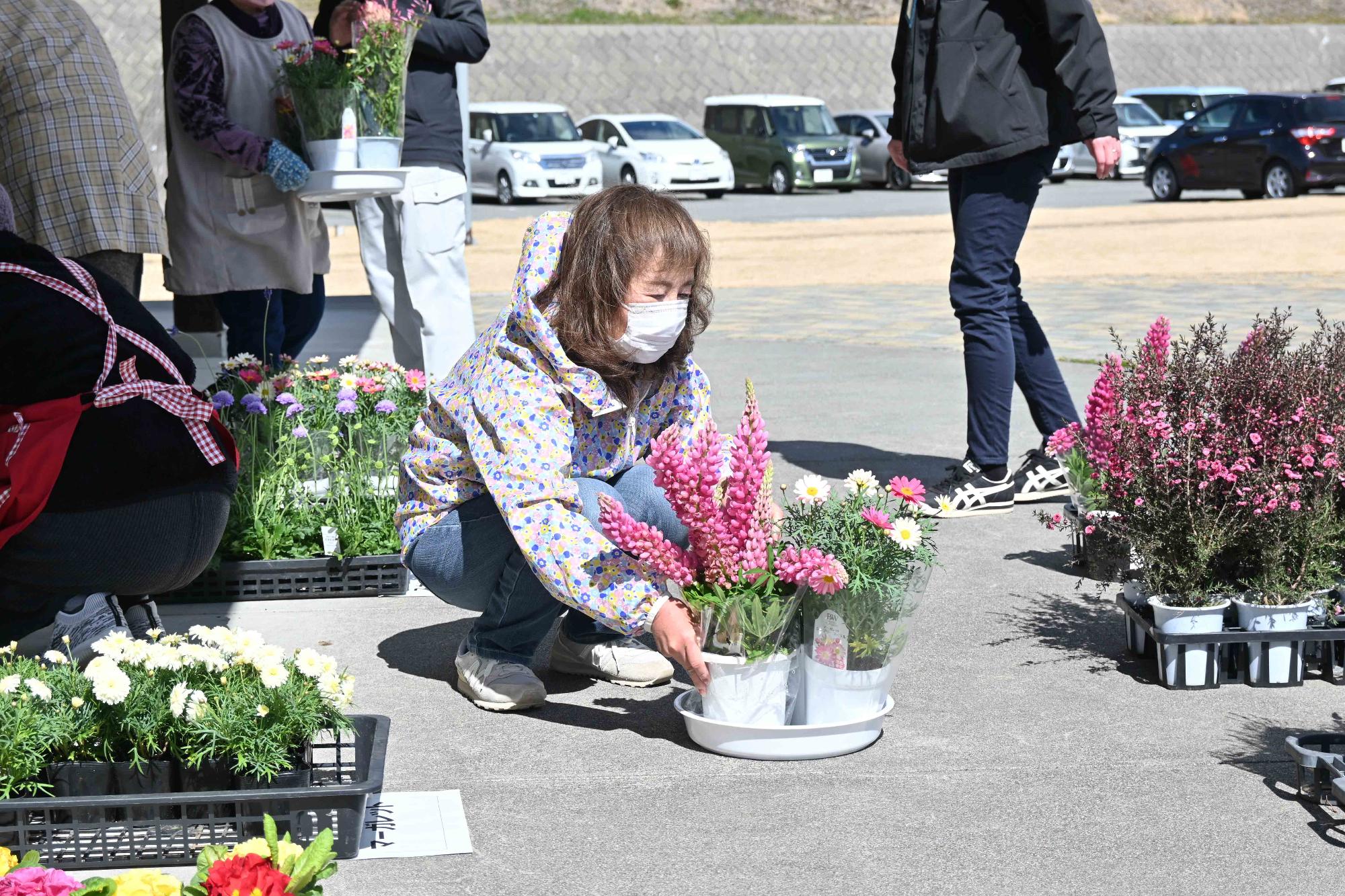 ふれ愛寄せ植え教室5665