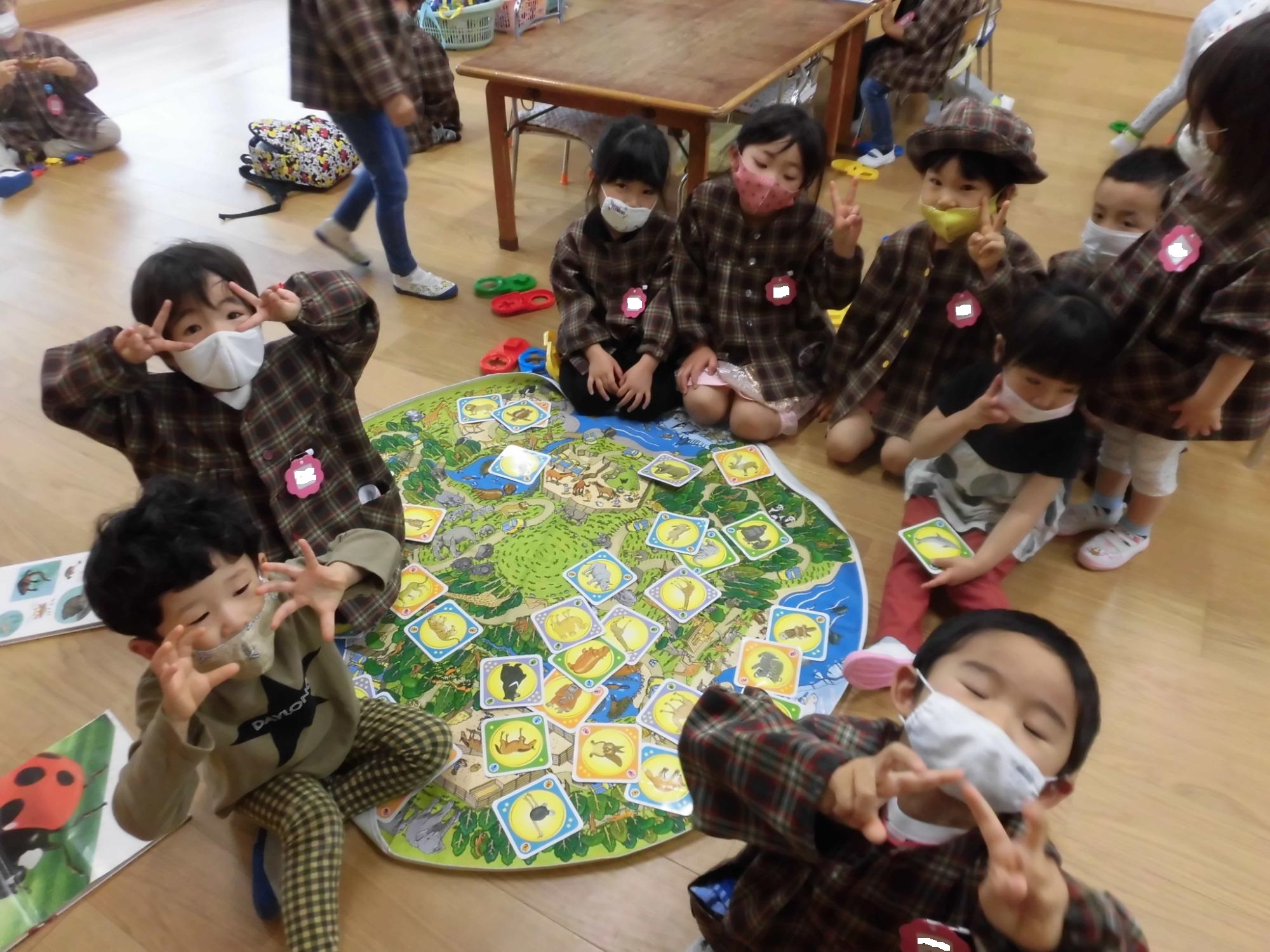 室内遊びの写真