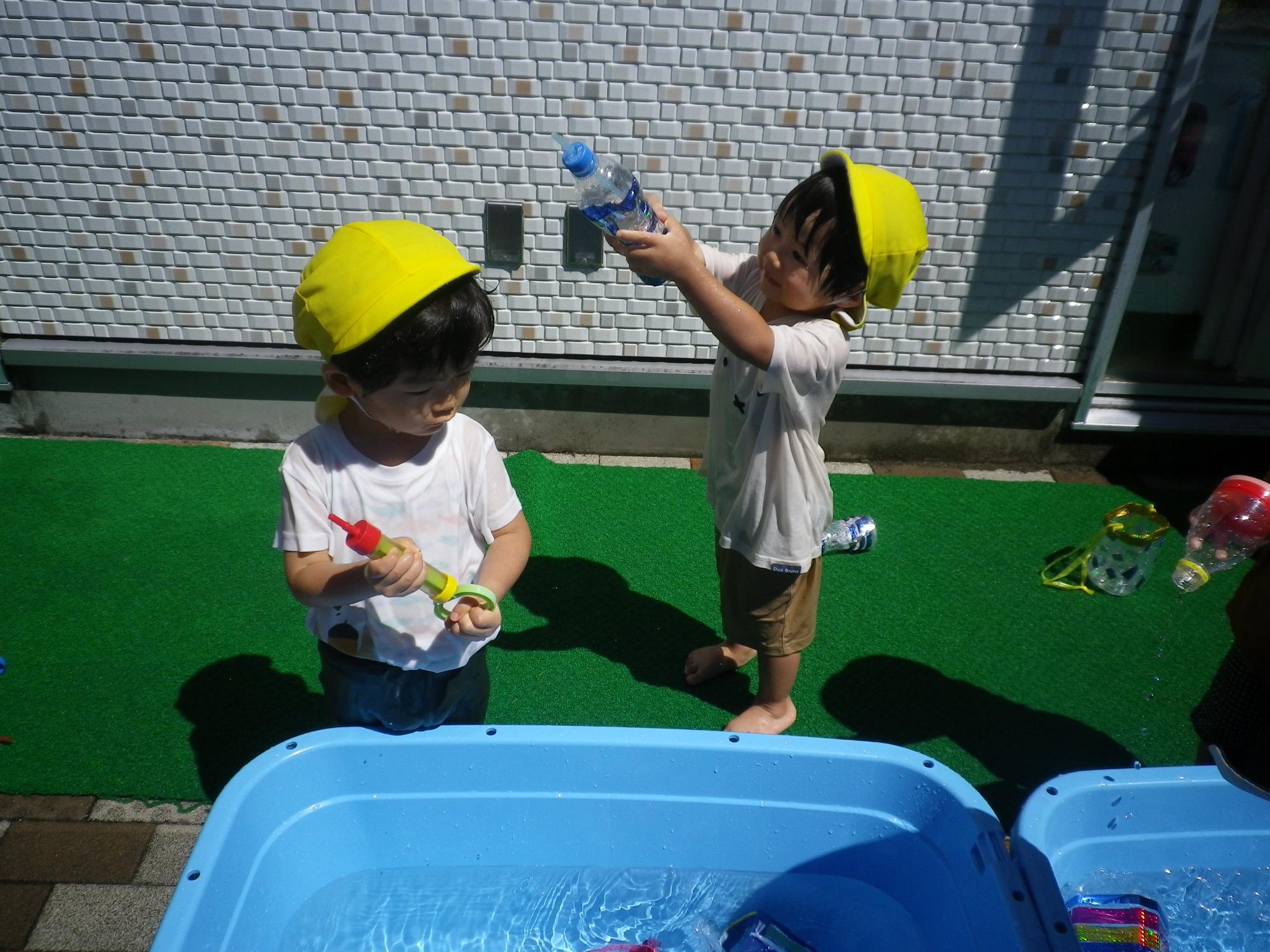 き1水遊び