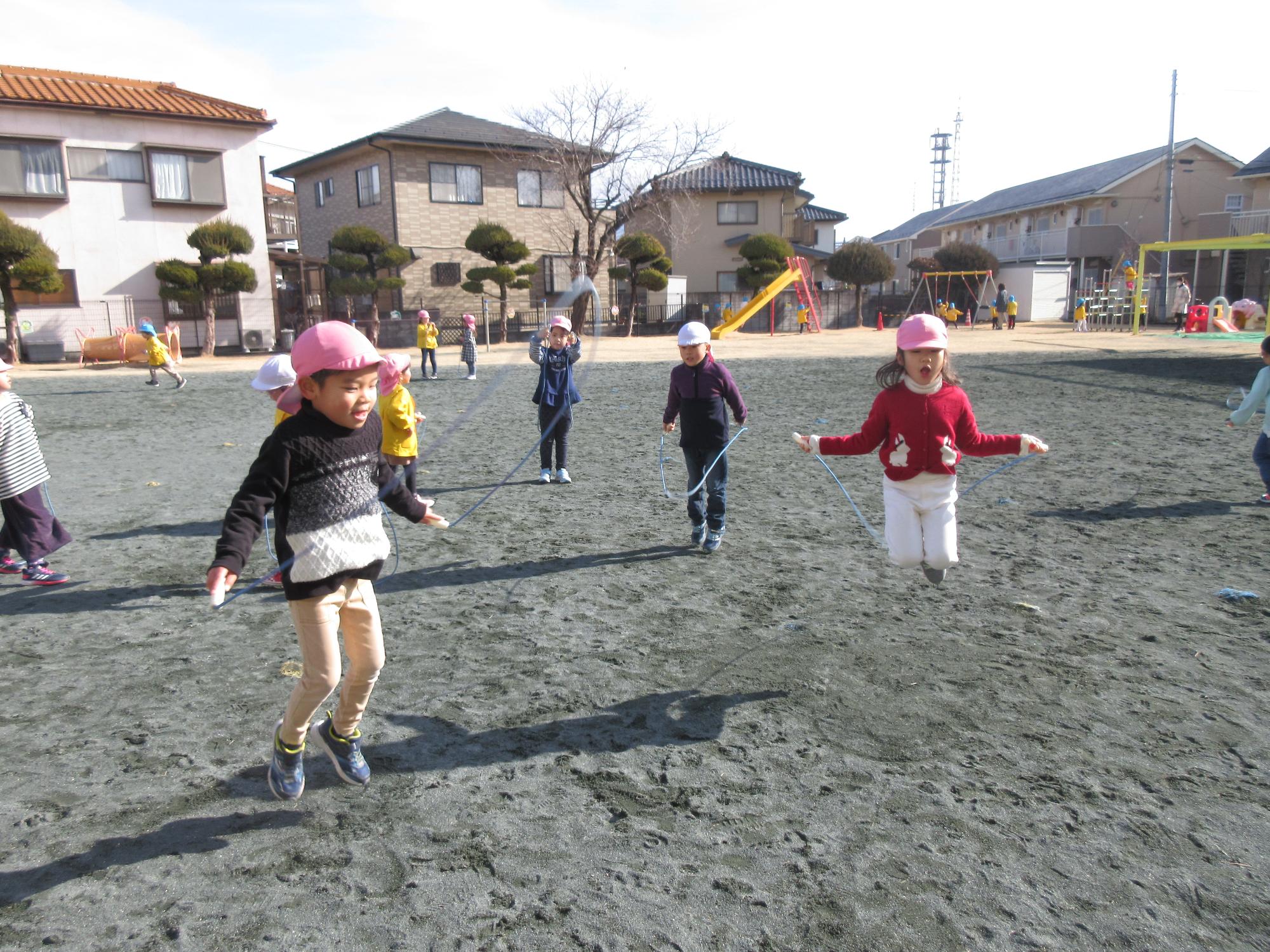 縄跳び