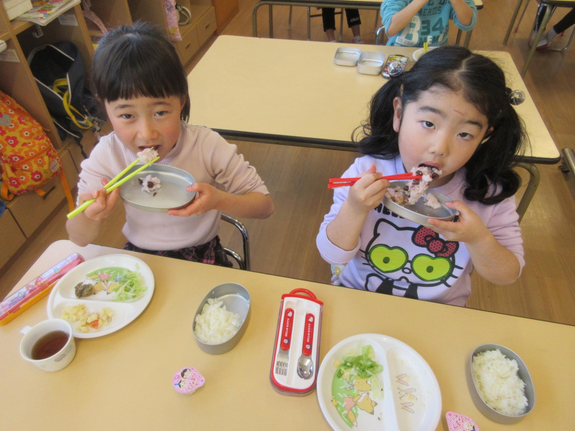 お赤飯会の写真