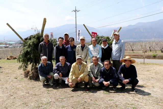 (写真)大垈地区有志のみなさん