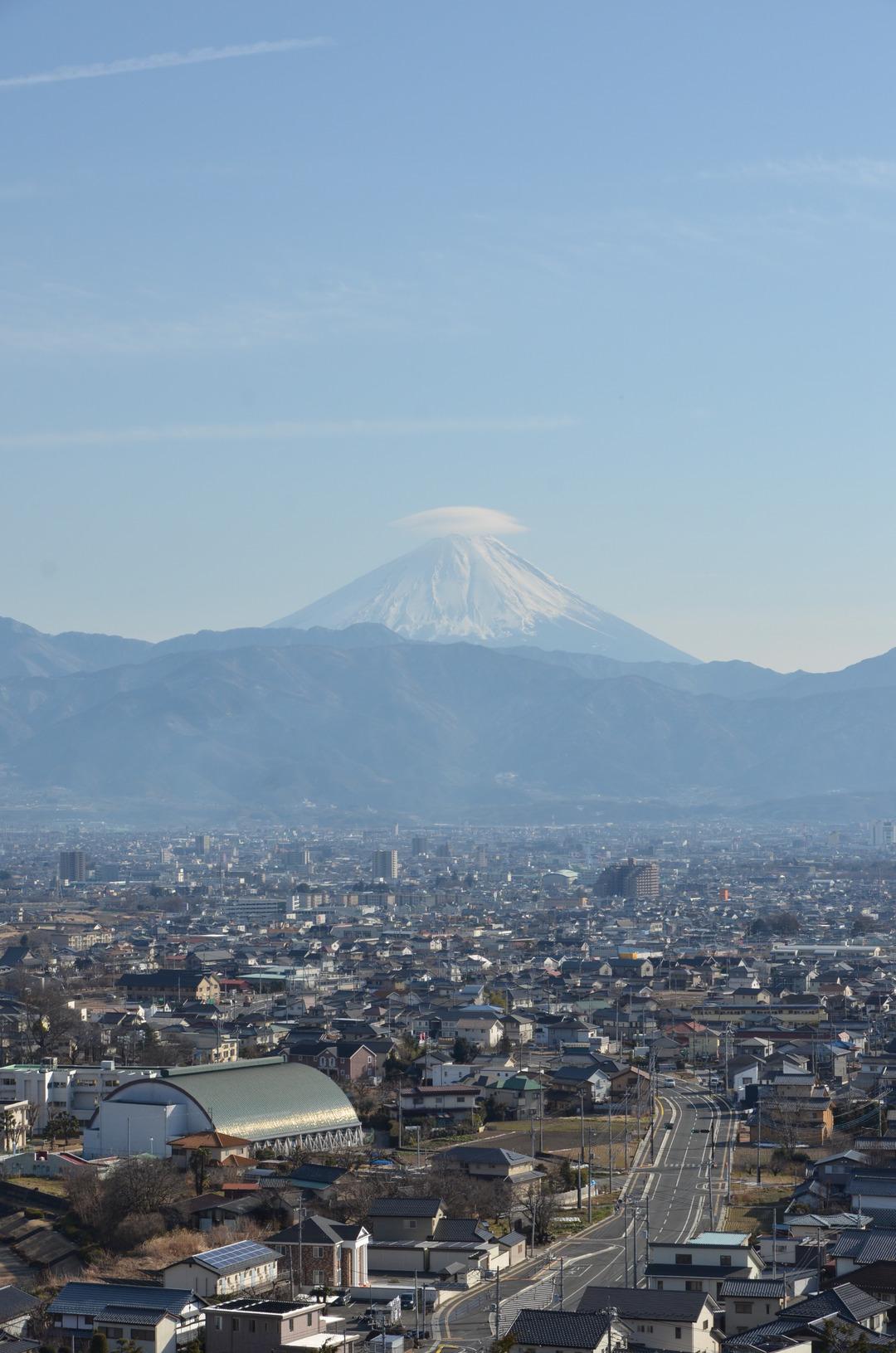 敷島台からの富士の写真