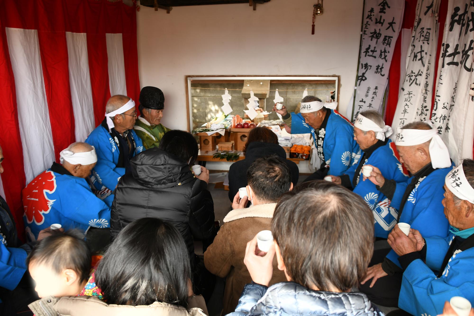 金山神社祭典