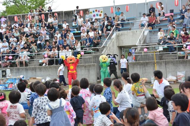 松島・敷島保育園合同「夕涼み会」の様子の写真2