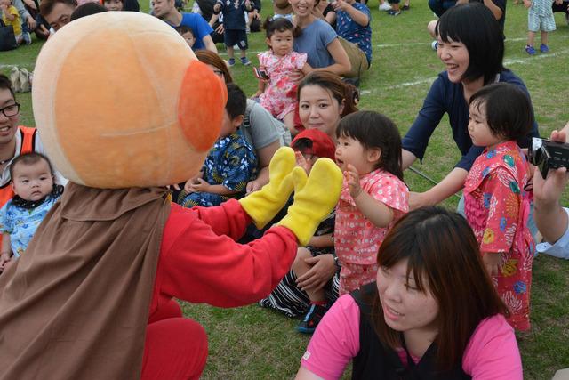 松島・敷島保育園合同「夕涼み会」の様子の写真3