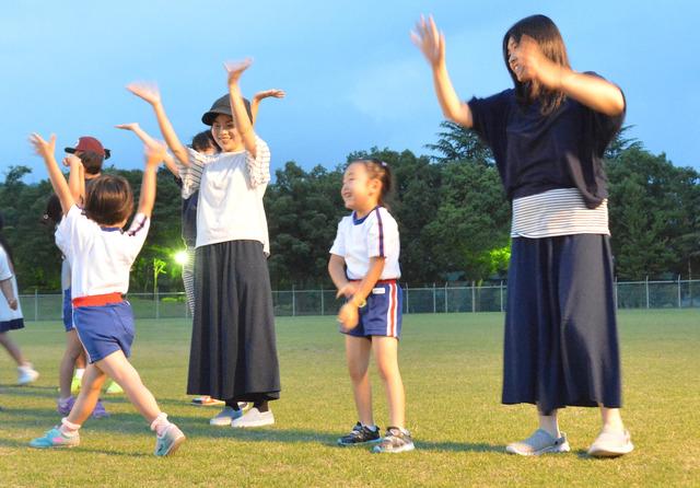 松島・敷島保育園合同「夕涼み会」の様子の写真8