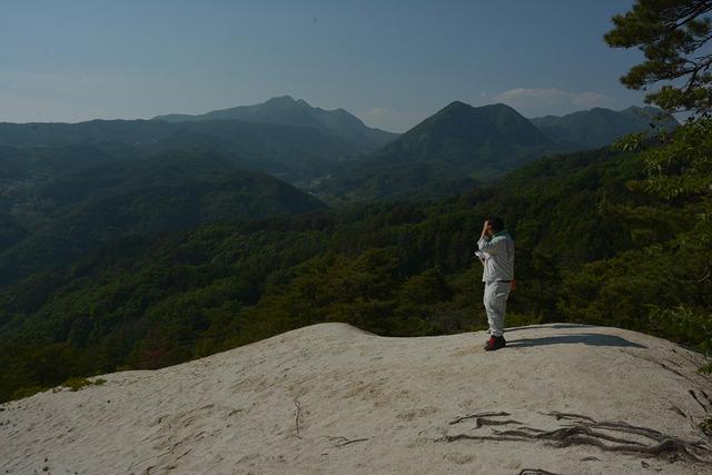 白山（白砂利）の分岐点の写真