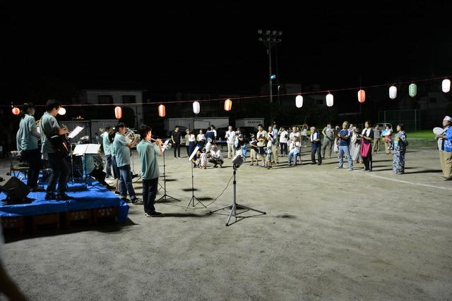 吉沢地区盆踊り大会の様子の写真3