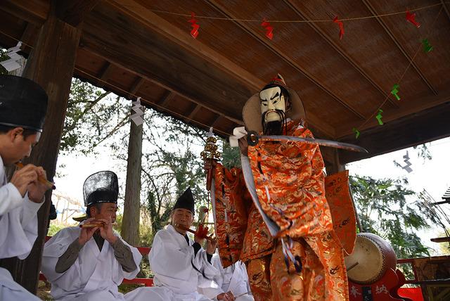 大久保太太神楽の様子の写真1