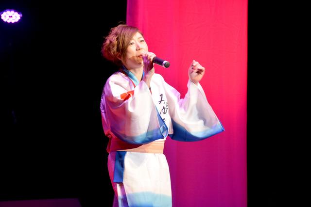 (写真)準優勝した清水智恵子さん