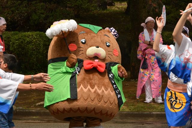 おみゆきさんバージョンのやはたいぬ君の写真