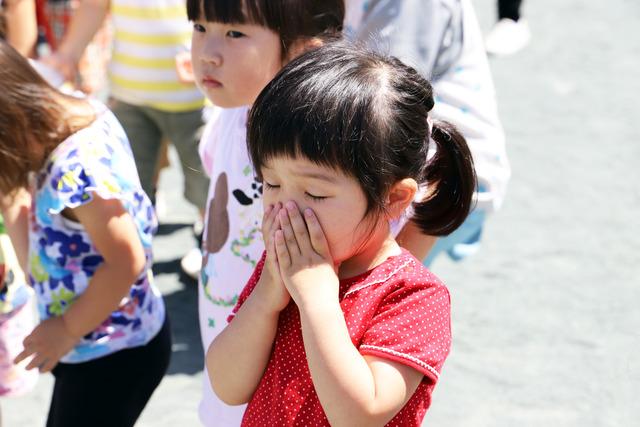 避難訓練の様子の写真4