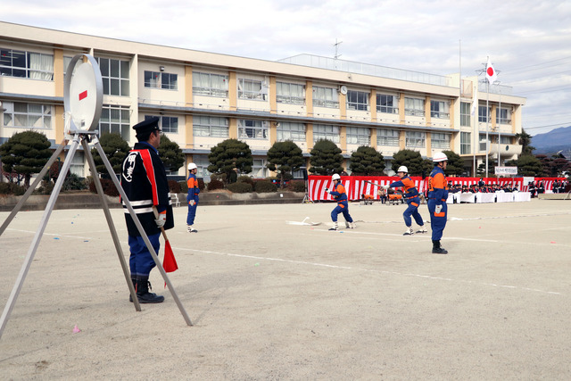 平成31年甲斐市消防団出初式