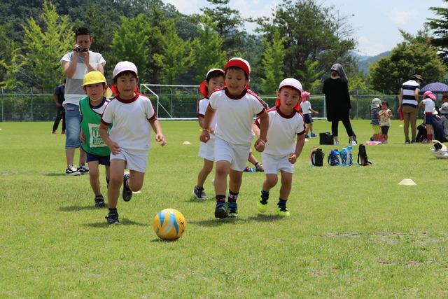 甲斐市キッズサッカー交流大会の様子の写真3