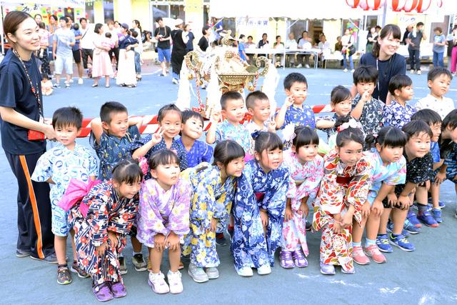 竜王西保育園夏祭りの様子の写真3