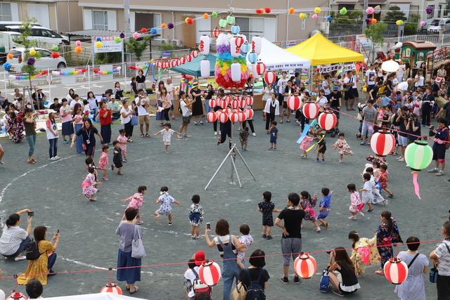 竜王西保育園夏祭りの様子の写真4