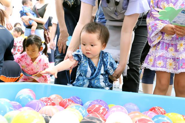 竜王西保育園夏祭りの様子の写真8