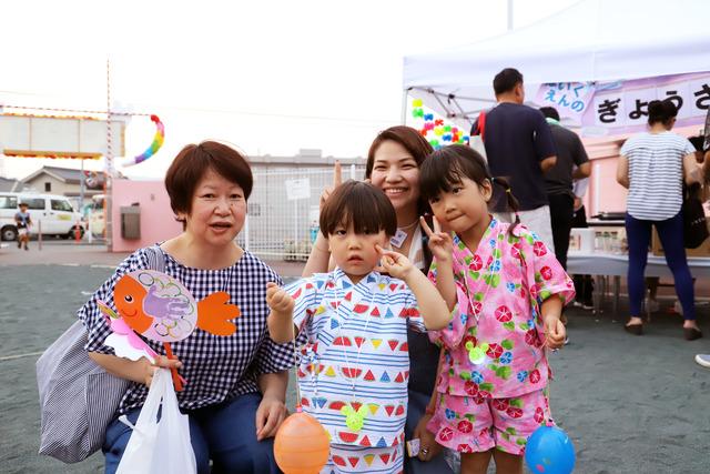 竜王西保育園夏祭りの様子の写真10