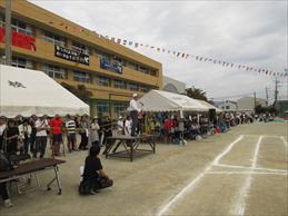 敷島南小学校運動会の写真