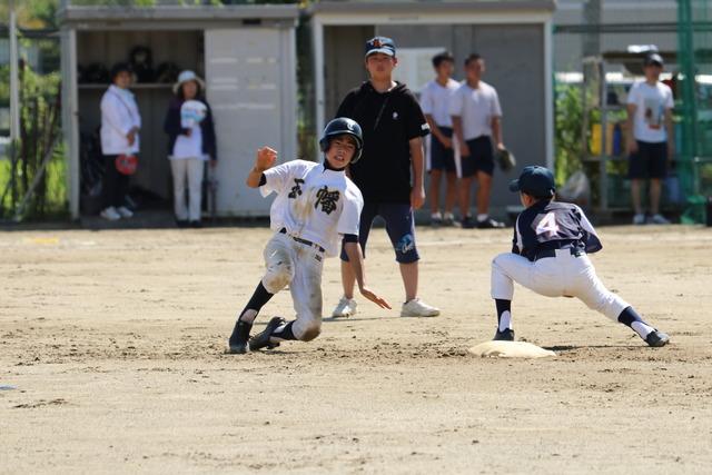 甲斐市内中学生交流野球大会の様子の写真2