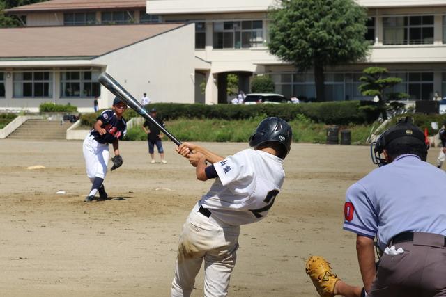 甲斐市内中学生交流野球大会の様子の写真3