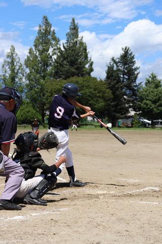 甲斐市内中学生交流野球大会の様子の写真7