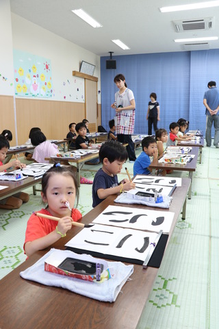 書道教室の様子の写真3