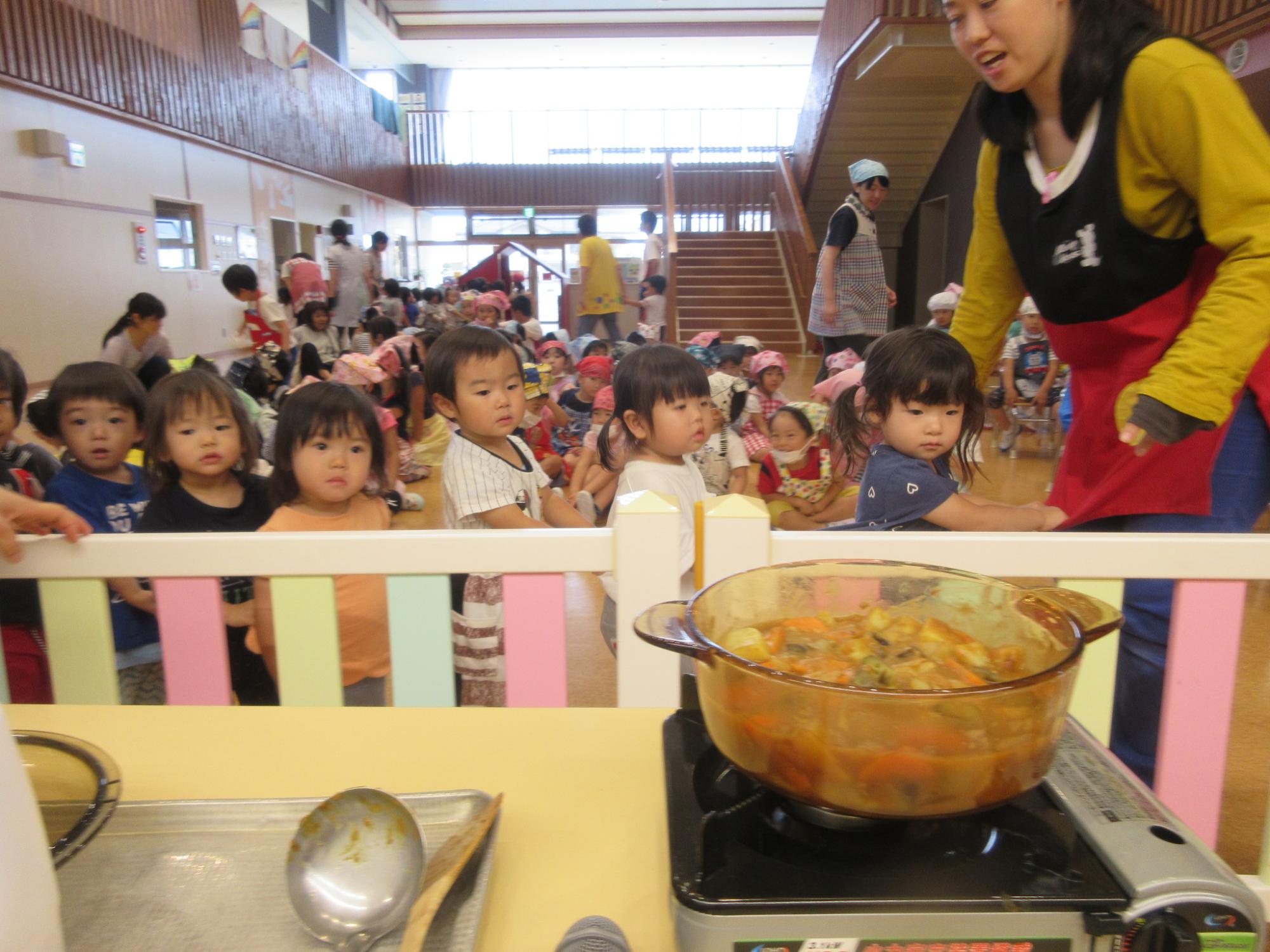 カレークッキングの写真