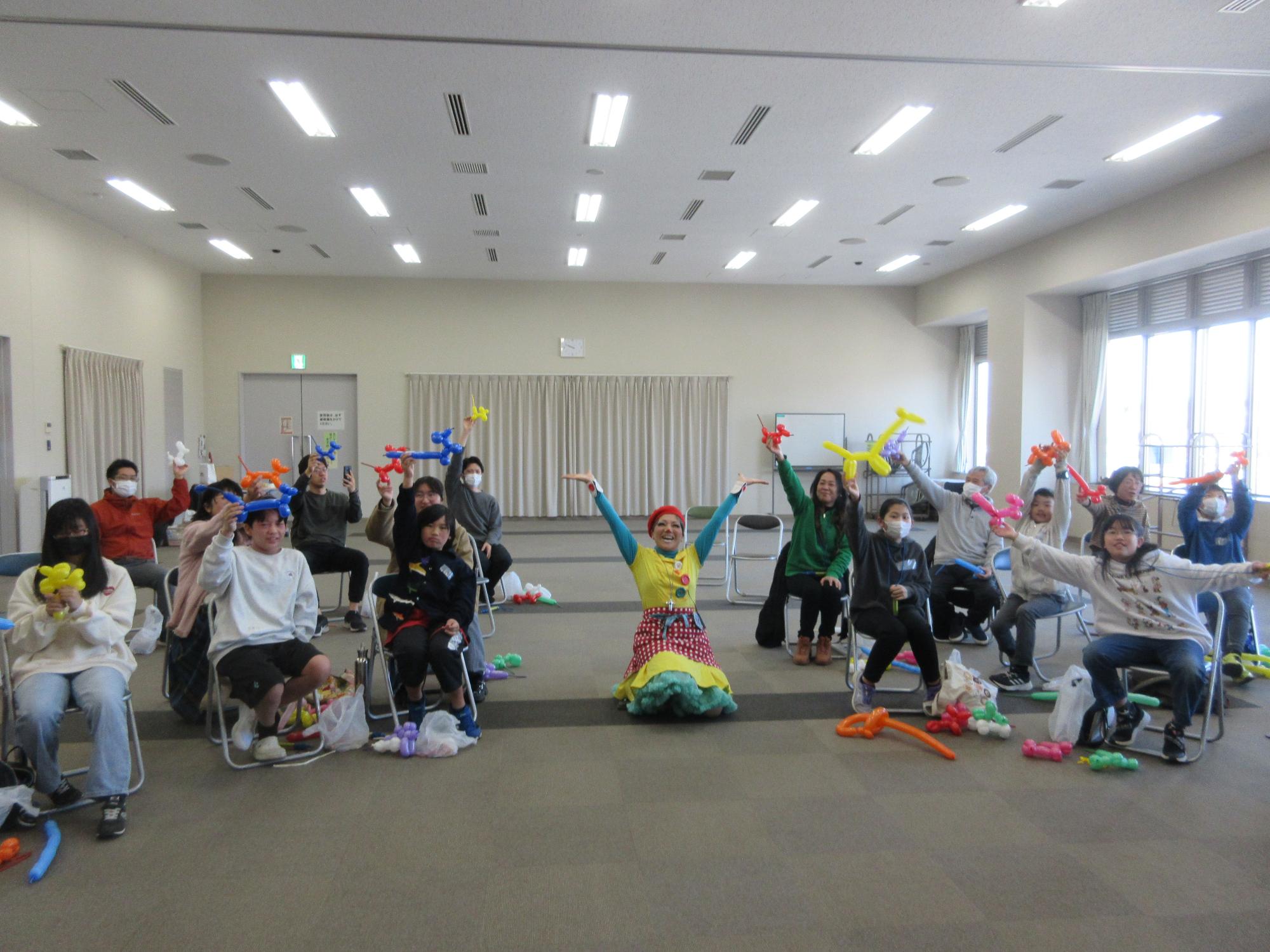バルーンアート研修会1