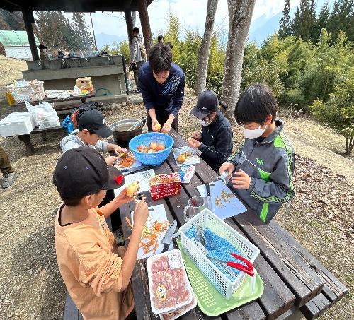 食材の調理