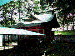 現在の三社神社本殿外観写真
