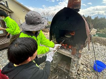 野外炊飯