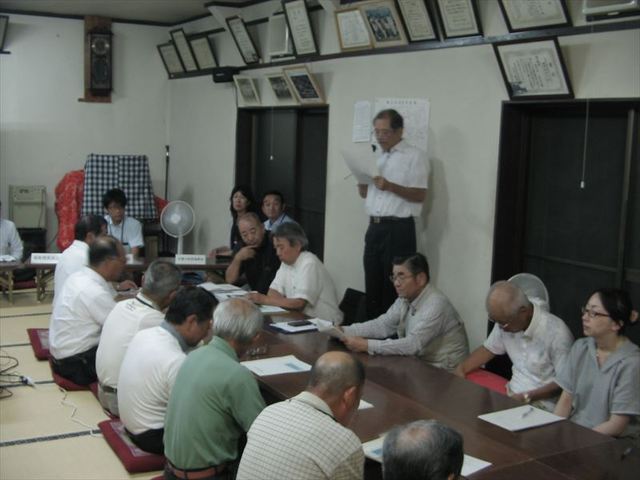 甲斐市民対話集会の様子の写真