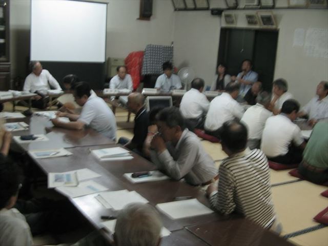 甲斐市民対話集会の様子の写真