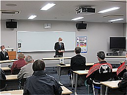 第17回甲斐梅の里クロスカントリー大会第1回実行委員会での市長の写真