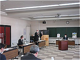 昇仙峡地域活性化推進協議会令和3年度第2回総会での市長の写真