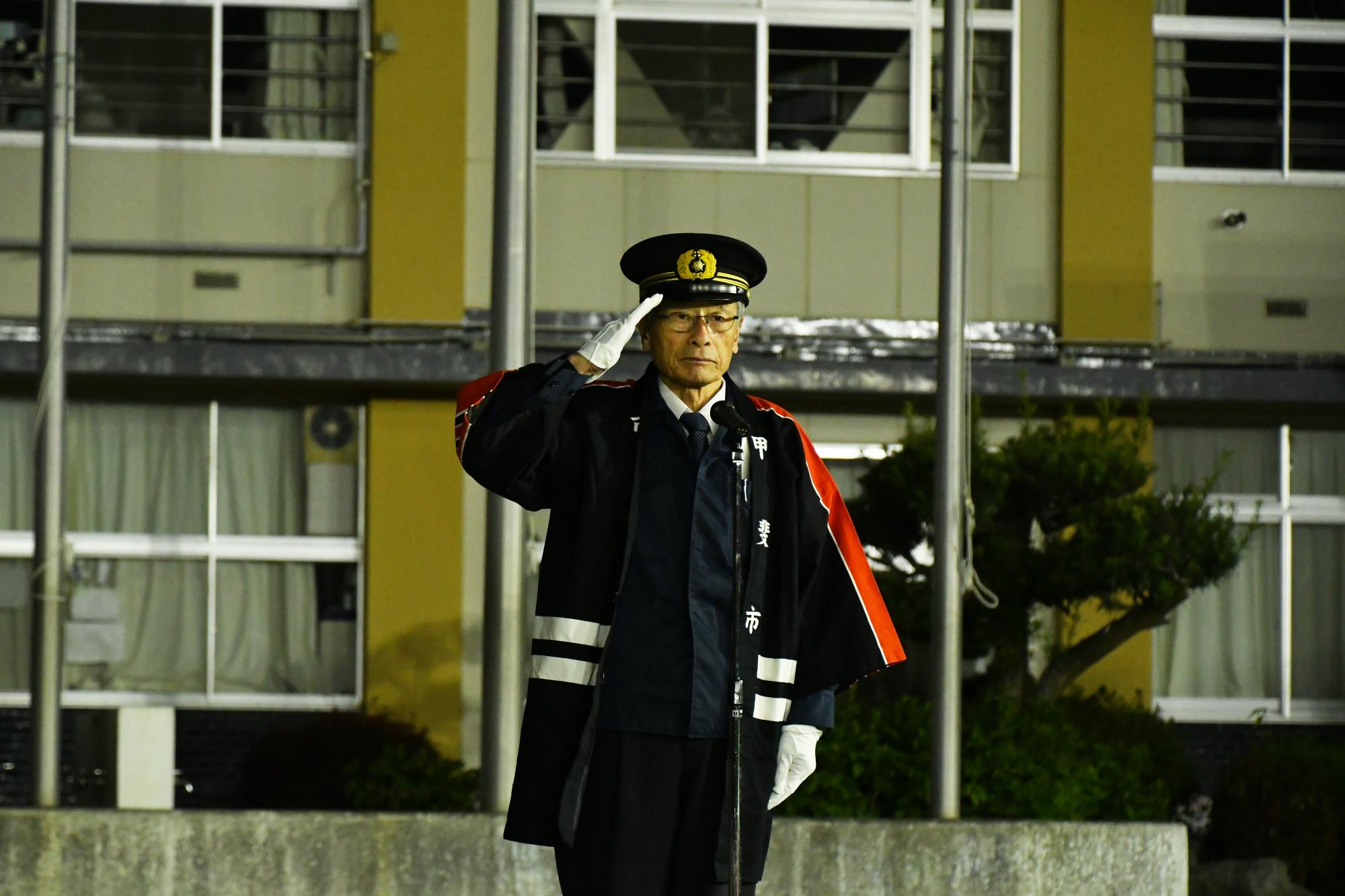 R7消防団訓練総見