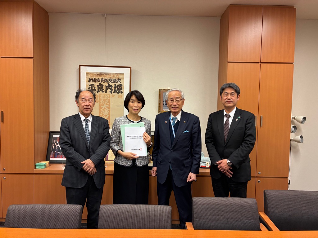 森林協会要望活動（堀内詔子衆議院議員）