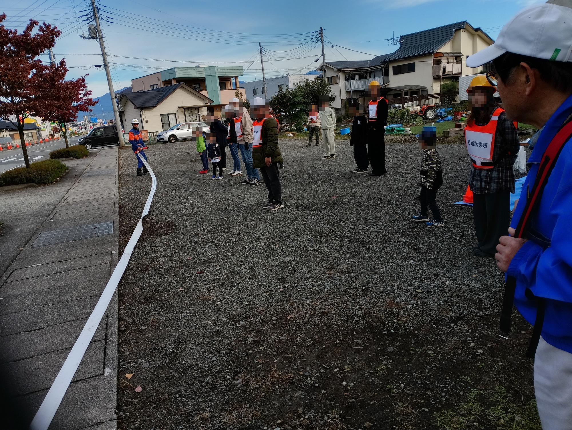 月林区防災訓練2