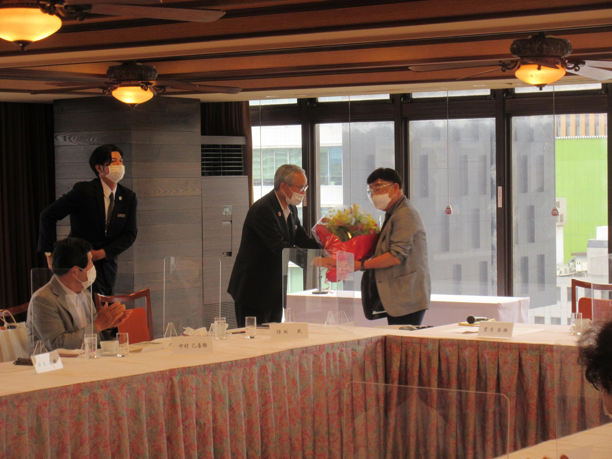 竜電山梨後援会役員会の写真