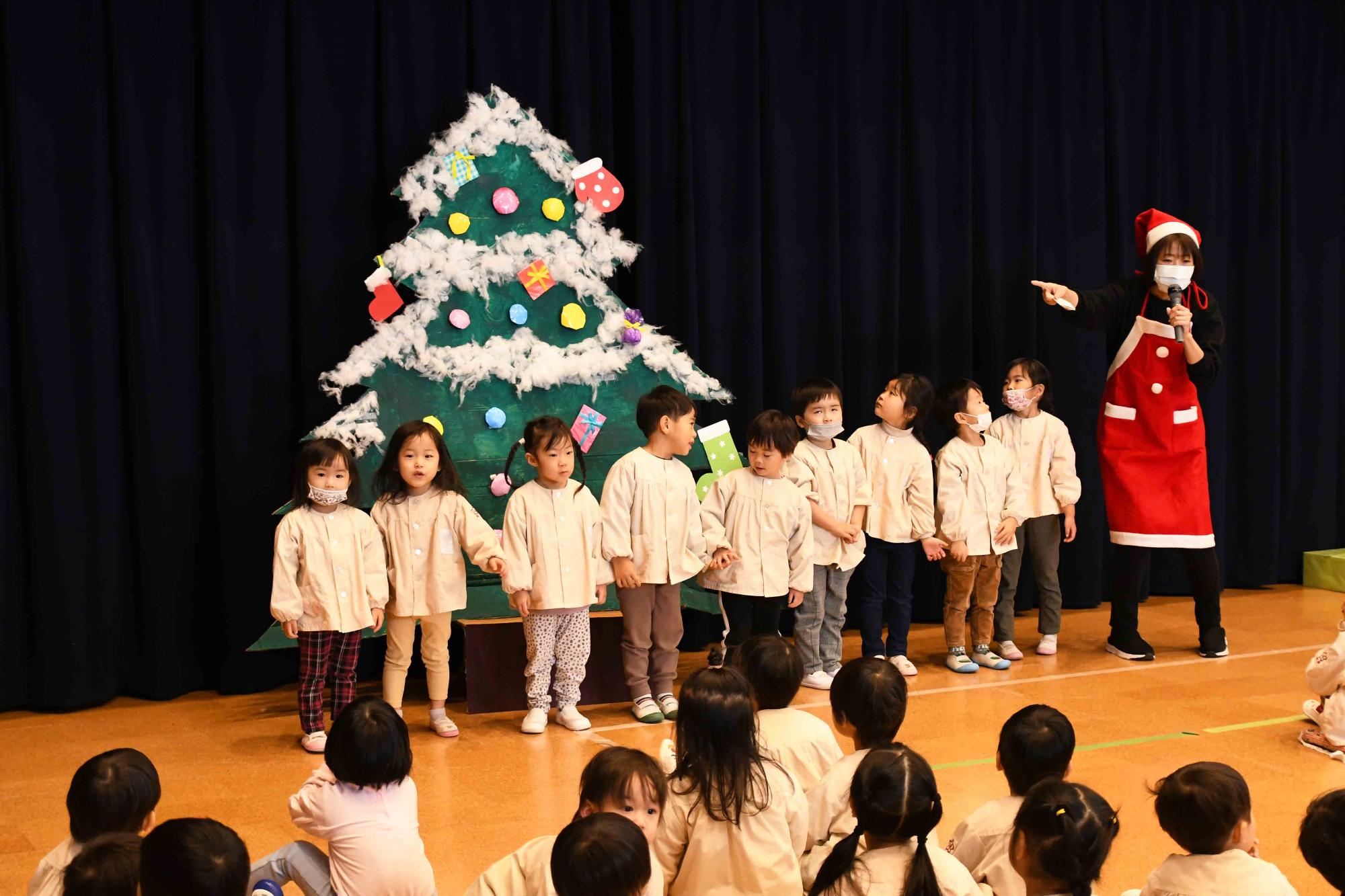 20231221敷島保育園クリスマス会1