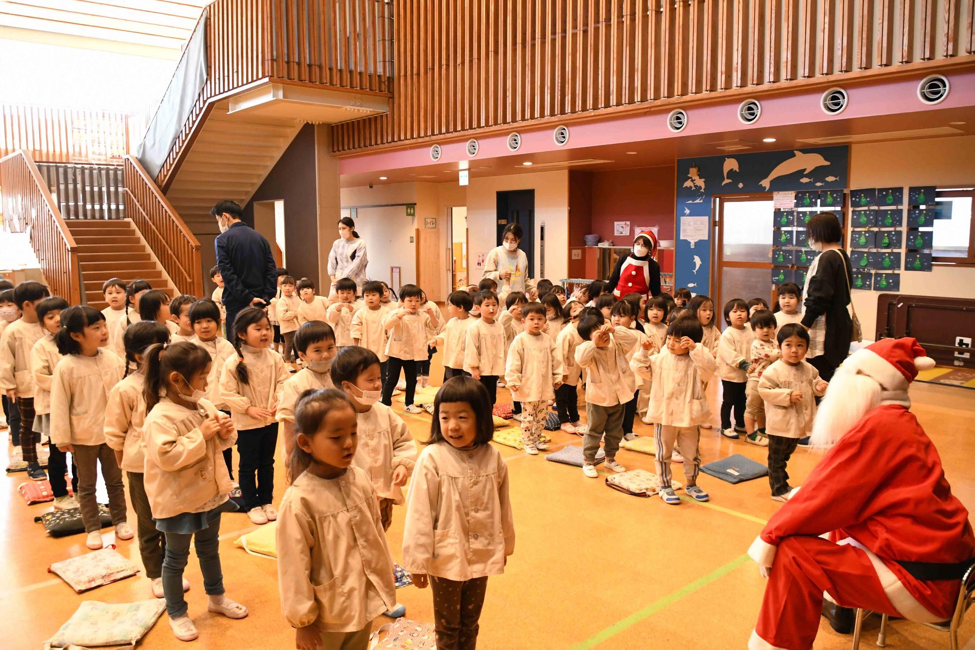 20231221敷島保育園クリスマス会9