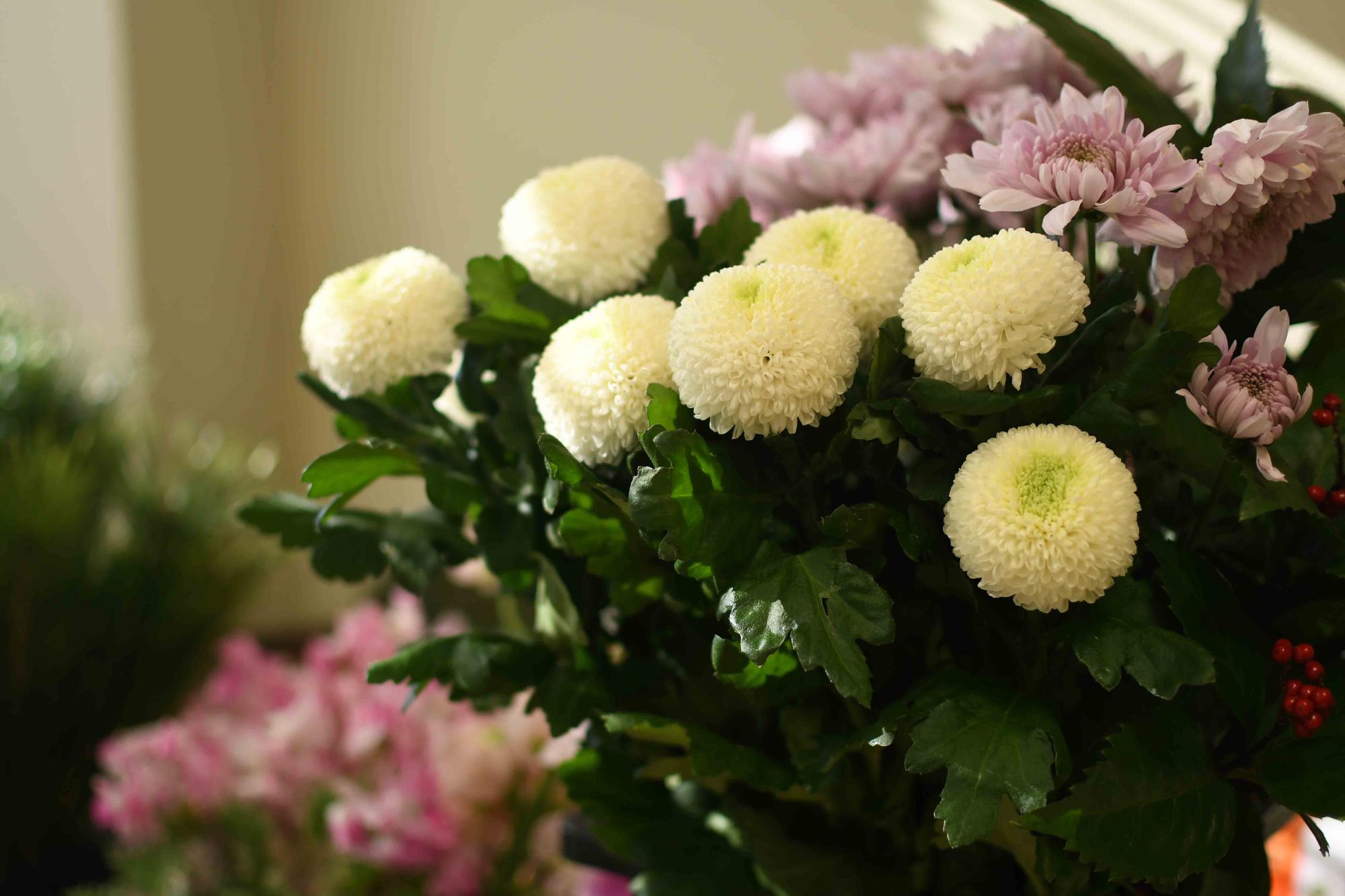 20231226フラワーアレンジメント4