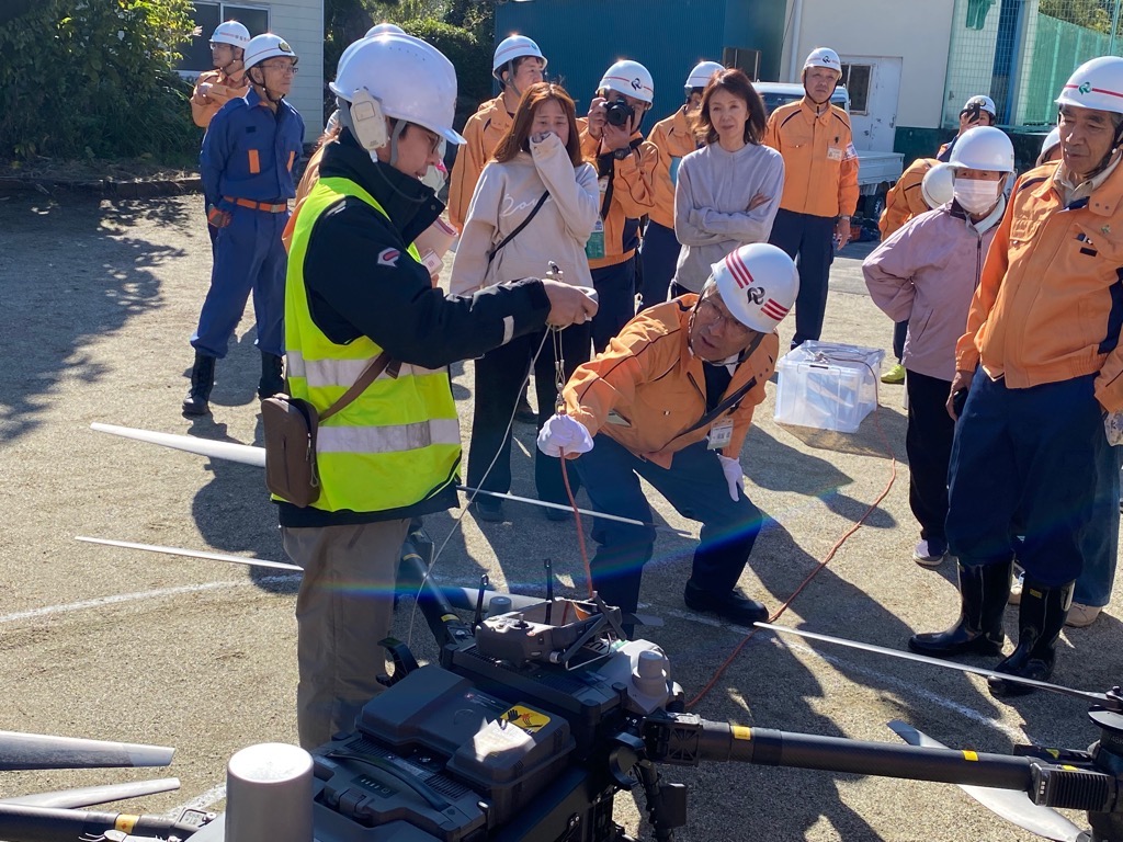 R6甲斐市総合防災訓練の写真