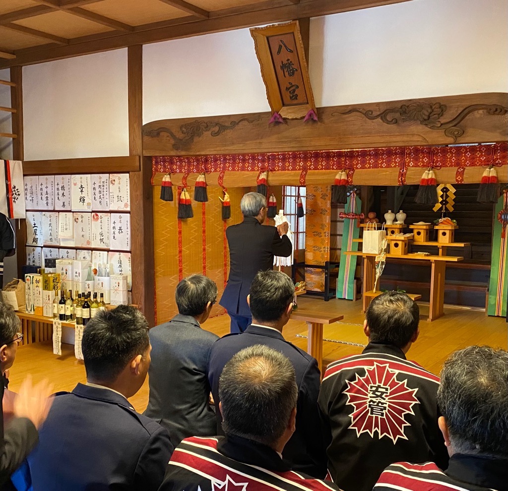 甲斐韮崎交通安全協議会R7交通安全祈願祭の写真