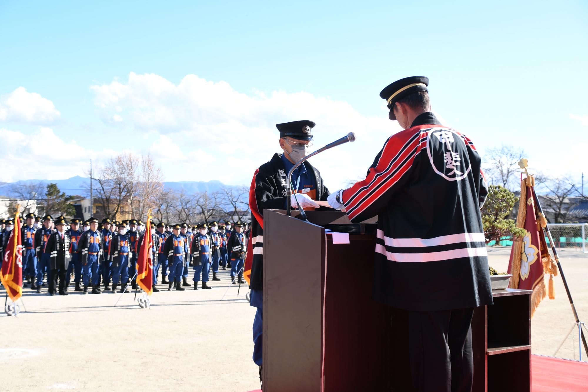 20240107消防団出初式6