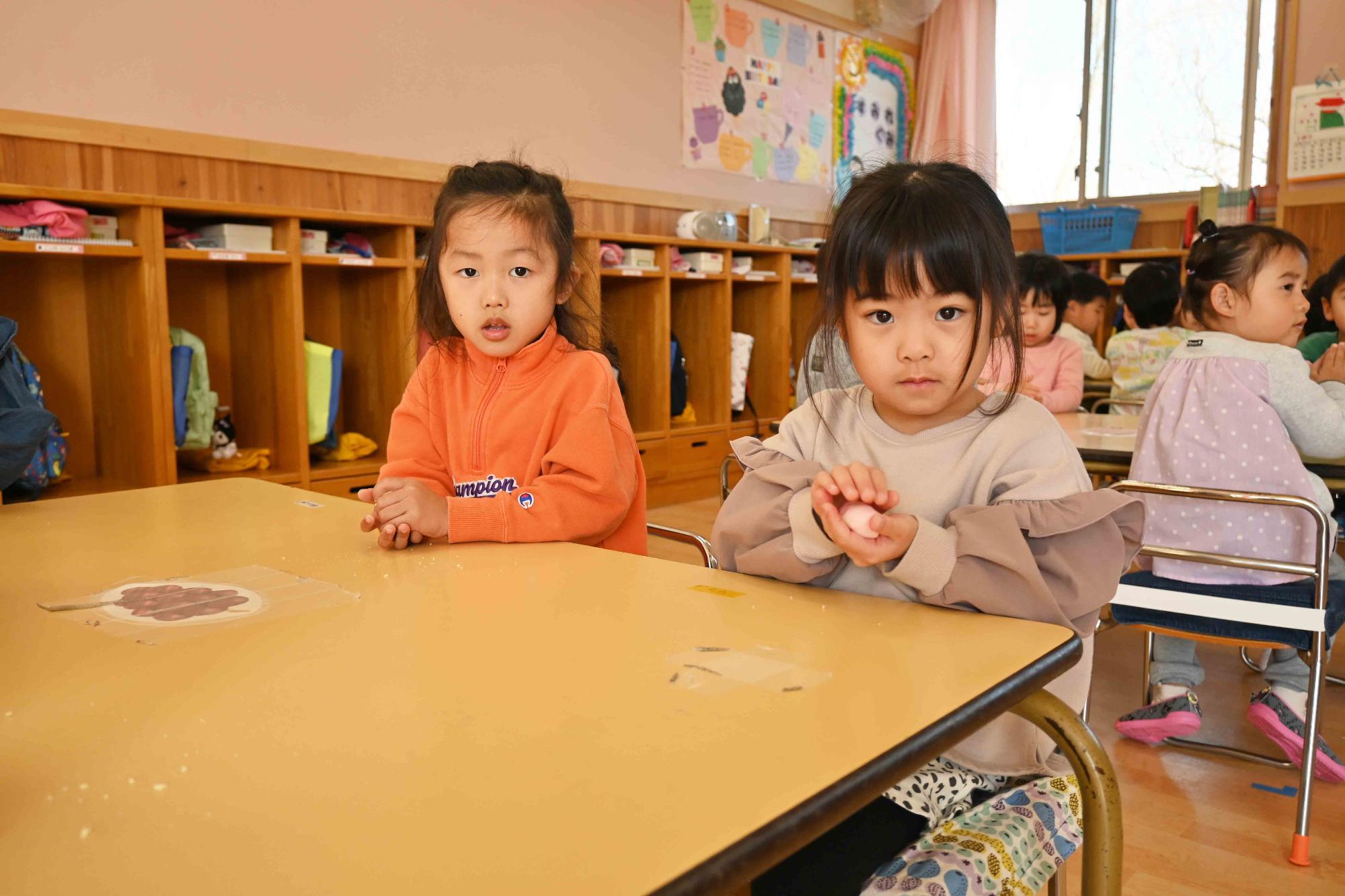 竜王東保育園まゆ玉1