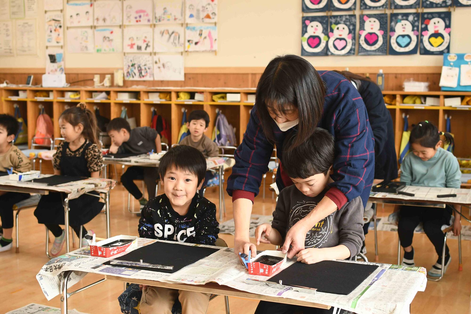 20240119山日YBS席書き大会1