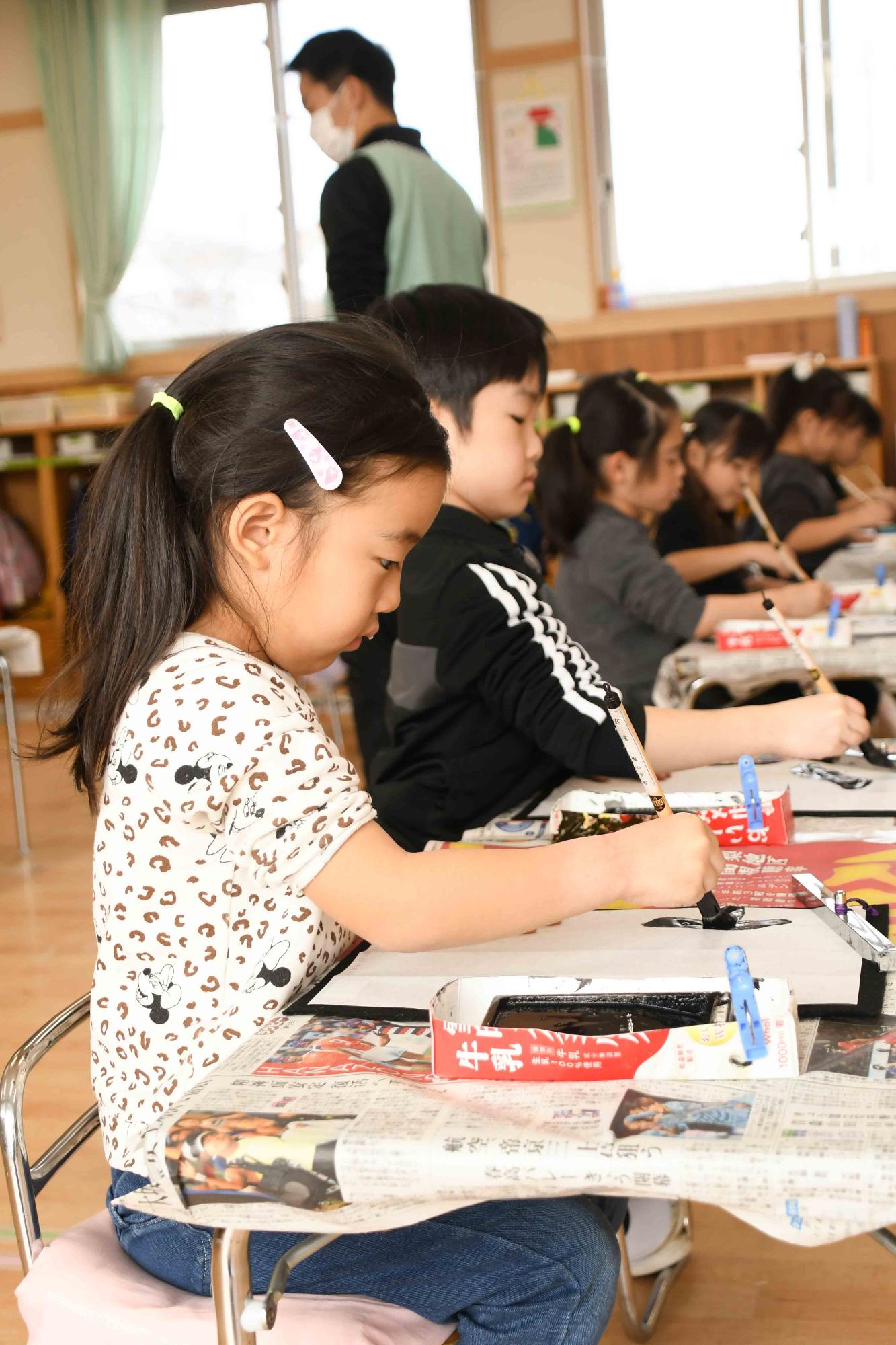 20240119山日YBS席書き大会5